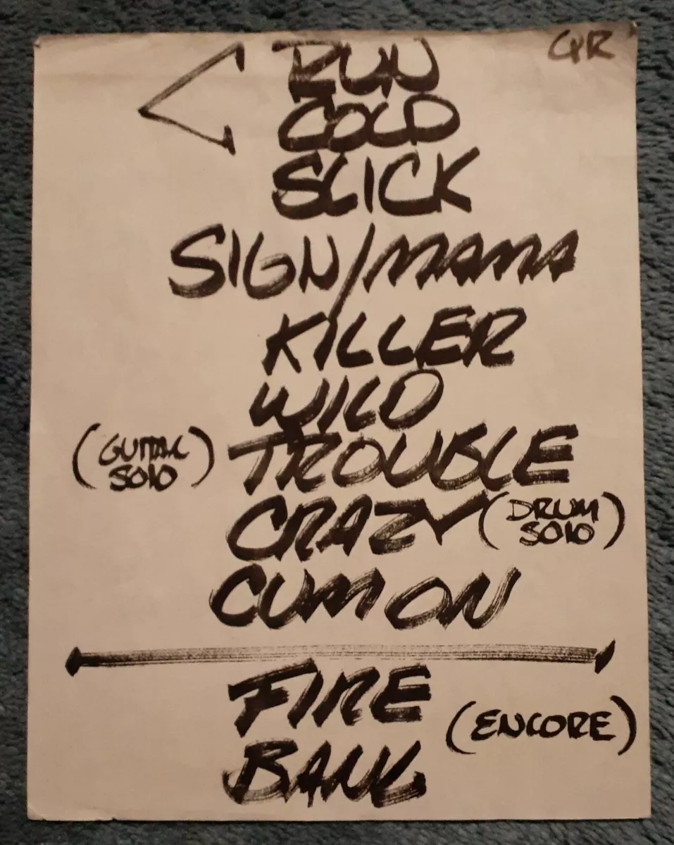 Latest Maná Setlists