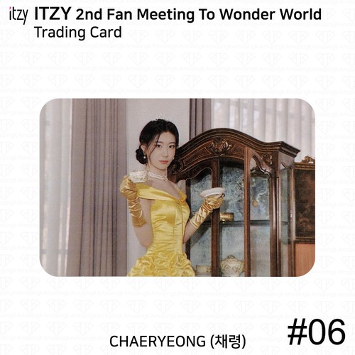 ITZY 2nd Fan Meeting To Wonder World Trading Card Photocard KPOP K-POP - Picture 7 of 144