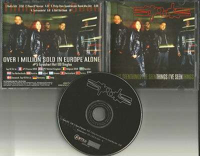 SPOOKS Things I ve Seen 5TRX SPOOKTACULAR MIX & INSTRUMENTAL PROMO DJ CD single 