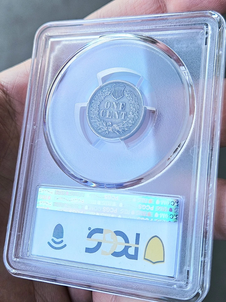 1864 PCGS XF40 Indian Cent Copper Nickel - Image 2 of 4