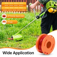 20Pack WORX WA0010 Replacement Spool Line For Grass Trimmer Edger 10ft Cap Cover