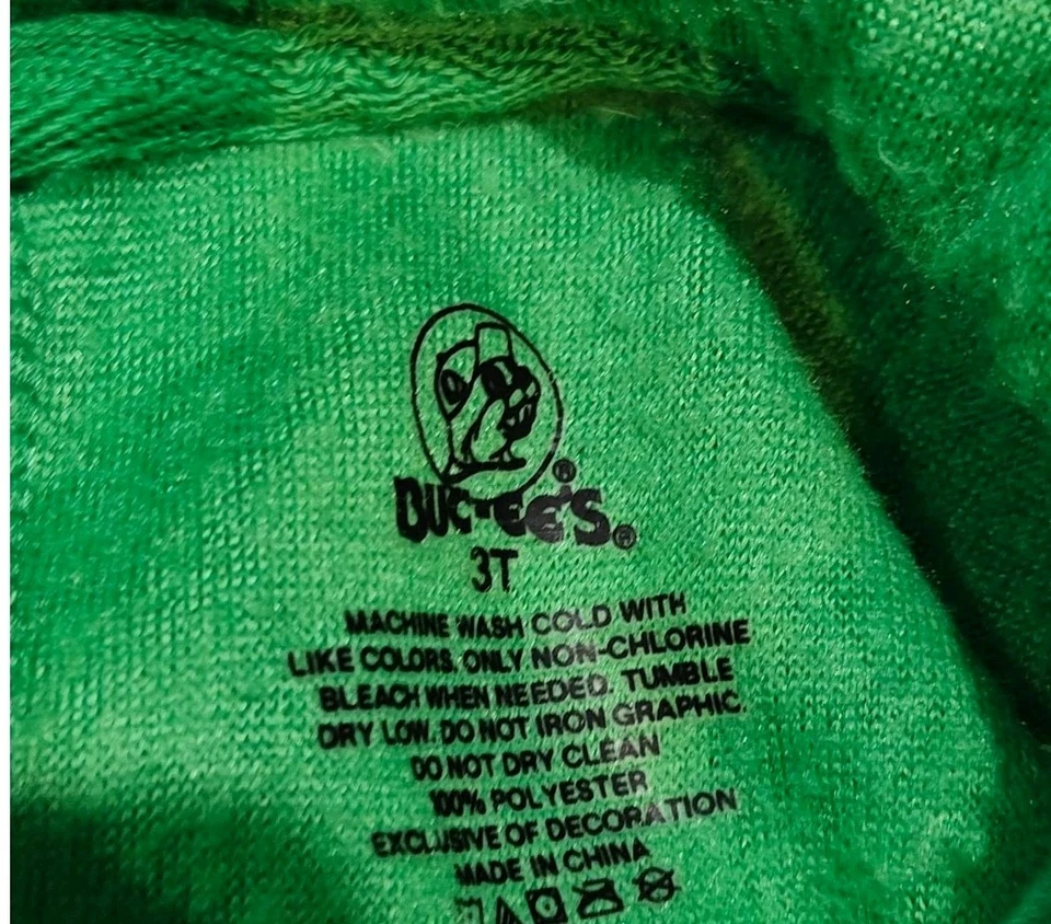 Buc-ee’s Polar Navidad Elfo Castor Disfraz Pijama 3T Bucees Lote De 2 Foto 3 de 4