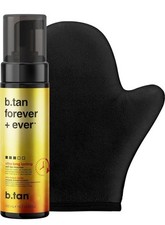 B.Tan Forever  Ever Bundle W/Application Glove Ultra Long Lasting Self Tan 6.7
