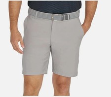 Greg Norman Men's Performance Stretch Golf Short, Gray, Size: 38, New