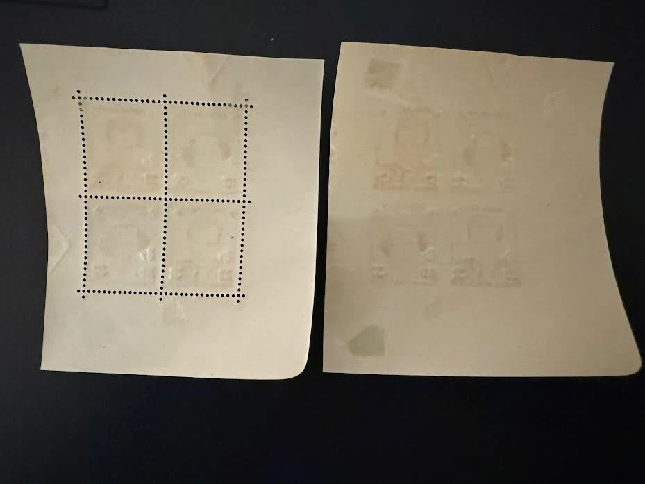 Monaco Stamps.Sc.291b.Perf.&Imperf.Blocks.MH. - Image 2 of 2