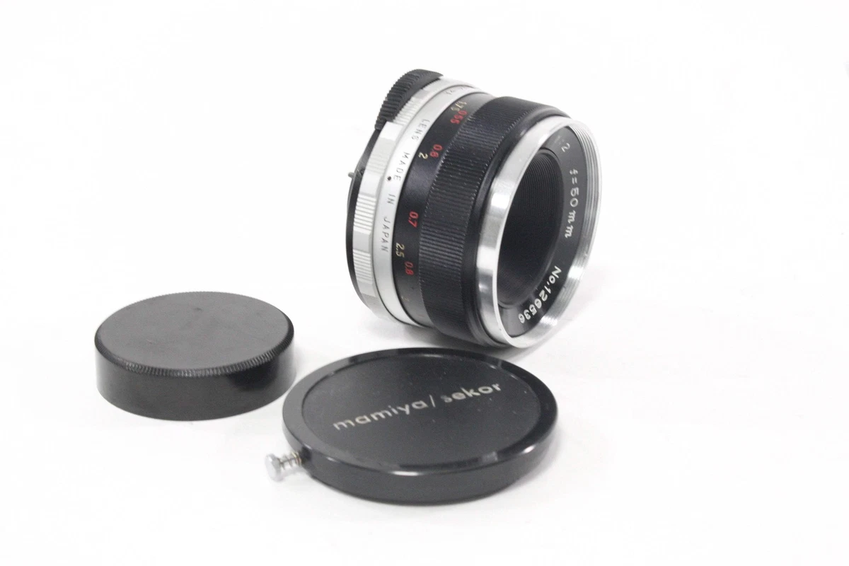 レア？純正付属品付　MAMIYA 50mm f2 m42マウント Mamiya f/2 Camera Lenses 50mm Focal for sale - eBay