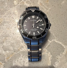 New Citizen Promaster Titanium Eco-Drive Dive...