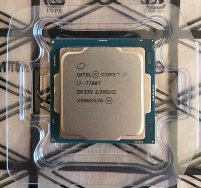 Intel Core i7-7700T (4x 2,9 GHz) SR339 CPU Prozessor Sockel 1151 