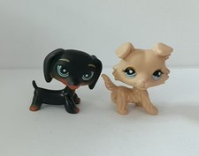 2pcs/lot Littlest Pet Shop LPS Dogs 325 1194Animals Figure Toys