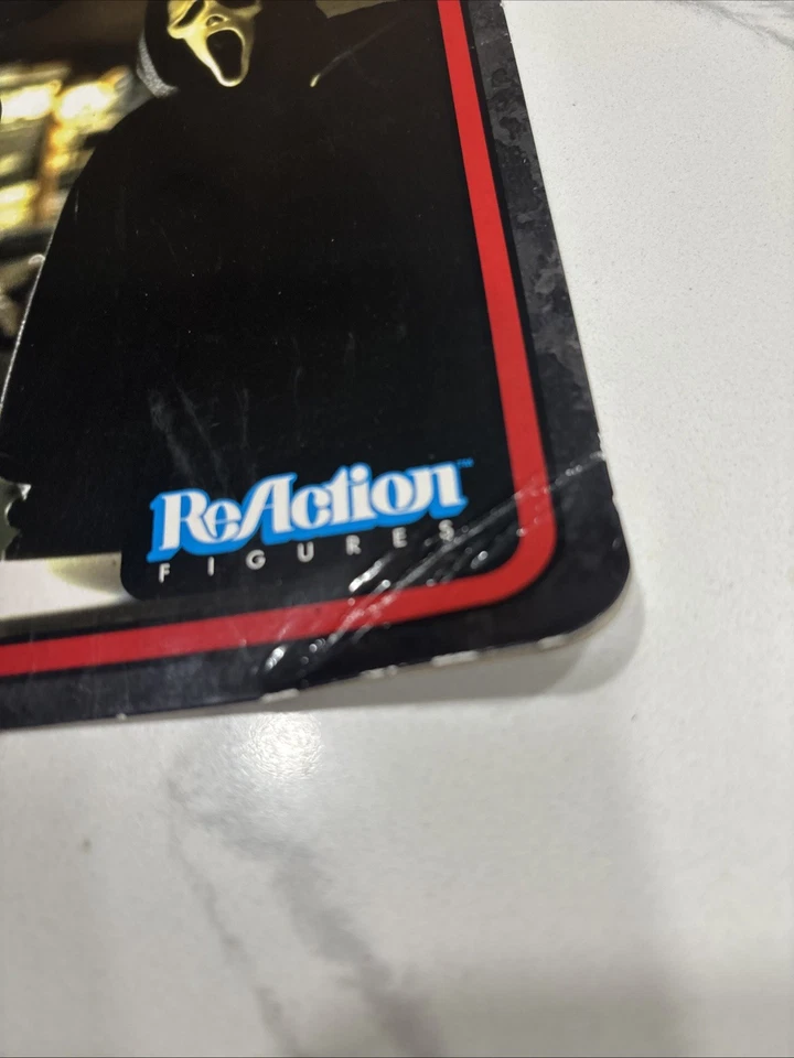 Figura de Reacción Ghost Face Funko Horror Scream Adhesivo Completo Fallido LEER Foto 2 de 4