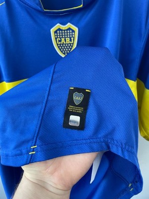 BOCA JUNIORS 2005 CENTENARY HOME FOOTBALL SHIRT JERSEY CAMISETA