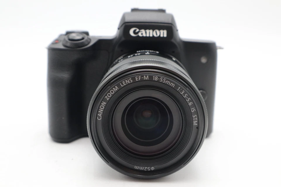 Canon M50 24MP Camera kit with 18-55mm STM Lens, 1000 Shutter Count REFURBISHED - Image 2 of 4