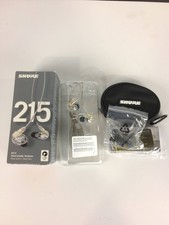 Excellent Shure SE215 Single Driver In-Ear Monitors, Clear