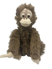 R Dakin  Co Orangutan Monkey Plush Toy Figure Stuffed Nature Babies Vtg Korea