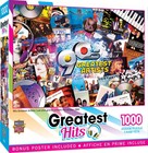 The 90's Greatest Hits Artists 1000 Piece Jigsaw Puzzle MasterPieces New