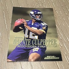 Skybox Dominion 1999 Daunte Culpepper Vikings Rookie #213 NFL Football Card. rookie card picture