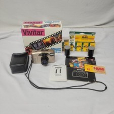 RARE 1994 Vivitar PZ 7000 35mm Camera Power zoom w/ orginal box manual TESTED