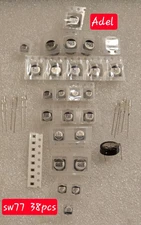 Sony ICF-SW77 Repair Kit Panasonic JAPAN + LED + Super Capacitor+ Service Manual