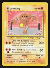 Pokemon Hitmonlee 42/105 Unlimited Uncommon Neo Destiny (LP) on eBay