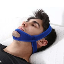 Anti-Snoring Chin Strap Stop Sleep Apnea Belt Snoreless Adjustable Jaw Solution
