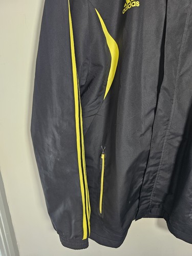 Adidas Liverpool Windbreaker Jacket Men's Small/Medium Black 2010/11 Hooded - Picture 4 of 16