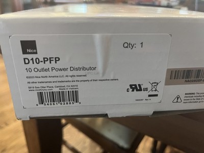 Nice by Panamax PFPower D10-PFP 10 Outlets Power Distribution Rack Strip