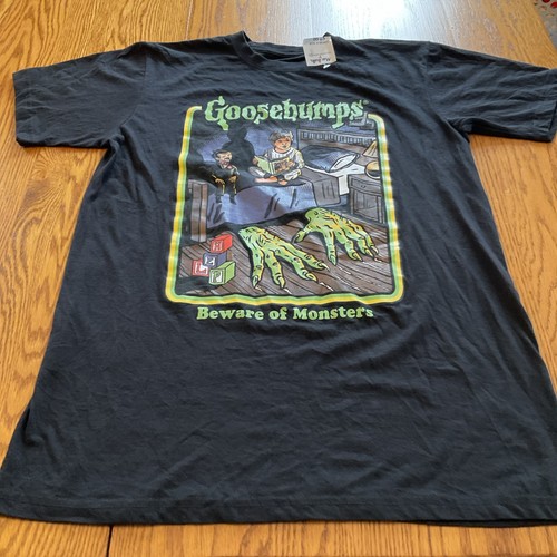 Goosebumps “Beware Of Monsters” Shirt Size Medium. NWT