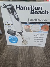 Hamilton Beach 59762 Stabmixer Stab 2 Geschwindigkeiten Schneebesen Aufsatz Neu Offener Karton