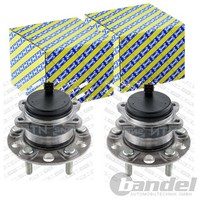 2X SNR RADLAGER-SATZ Hinten Passend FÜR Hyundai Tucson KIA Optima Sportage