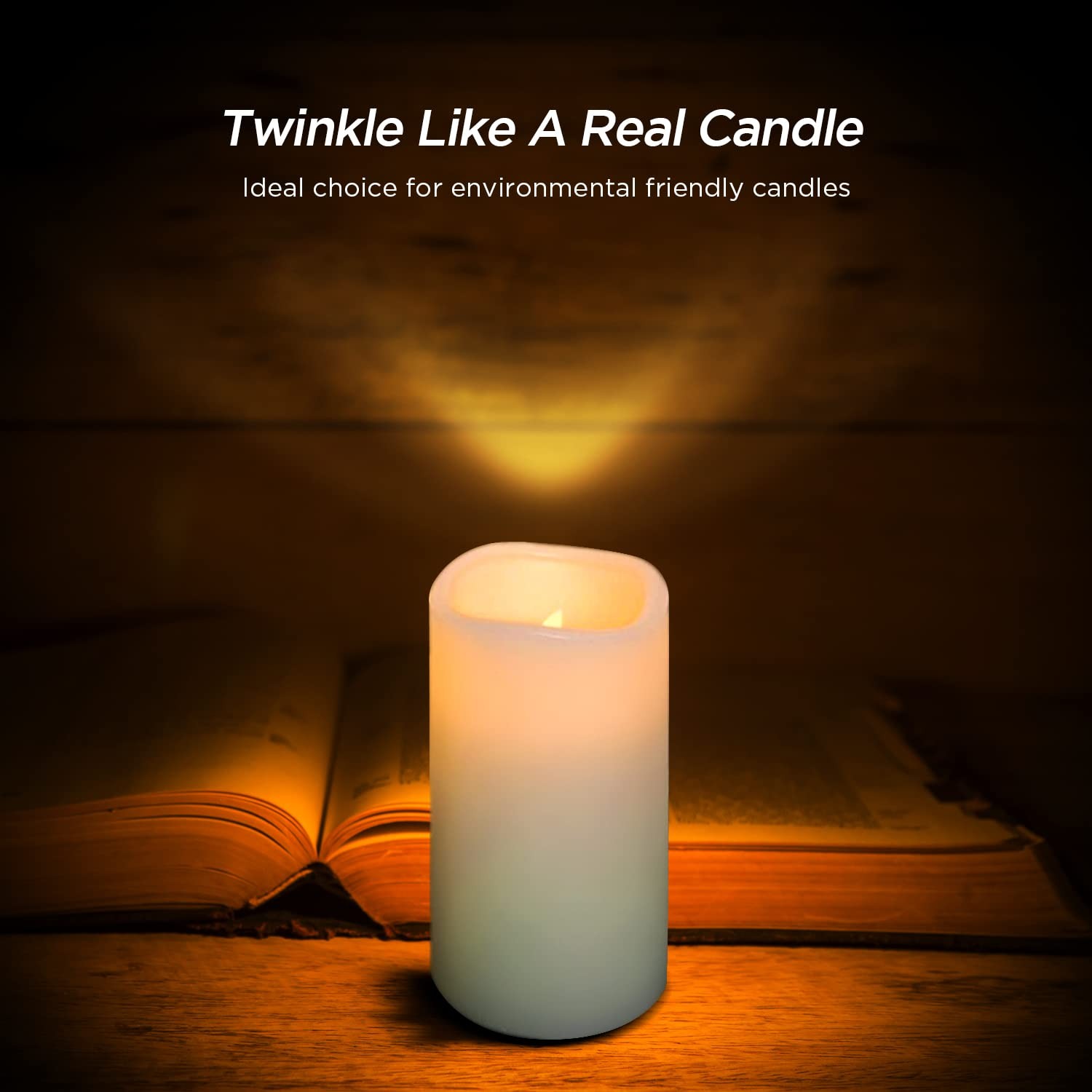 Candele LED Hausware: Arredo Moderno in Vera Cera con Timer - 2
