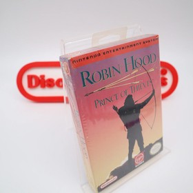 NES Nintendo ROBIN HOOD: PRINCE OF THIEVES - NEW & Factory Sealed with H-Seam!
