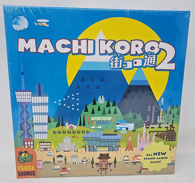 Machi Koro 2 Board Game Fast Paced Dice Rolling Strategy Kids 10+ Adults New