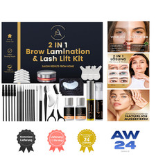 Wimpernlifting Set 2in1 Brauenlaminierung 15 ...