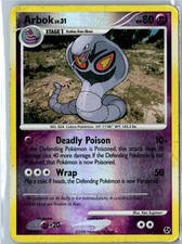Pokemon Card - Arbok - Great Encounters - 33/106 - Uncommon Reverse Holo - DMG