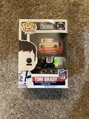 Funko Pop! NFL Tom Brady New England Patriots White Jersey #39
