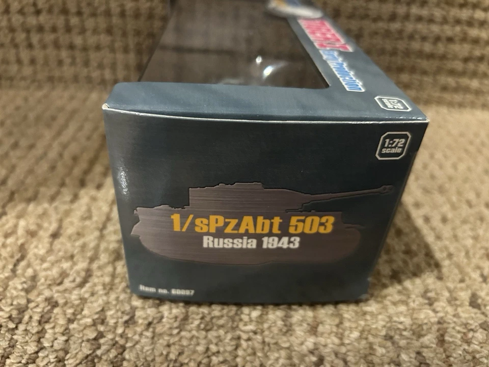 Dragon Armor 1:72 Tiger I Early Production, 1/sPzAbt 503, Russia 1943, No. 60097 - Image 4 of 4