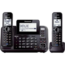 Panasonic KX TG9542B Link2Cell Cordless Phone System with Answering Machine