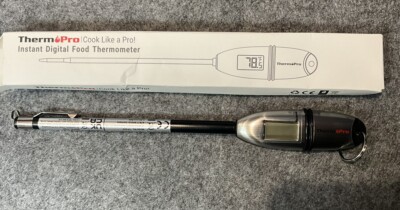 Thermopro TP02S Digitales Fleischthermometer, Sofortablesethermometer für Fritteuse
