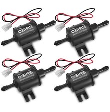 4 Packs 12v Electric Fuel Pump Hep-02a Universal Inline Low Pressure Gas Diesel