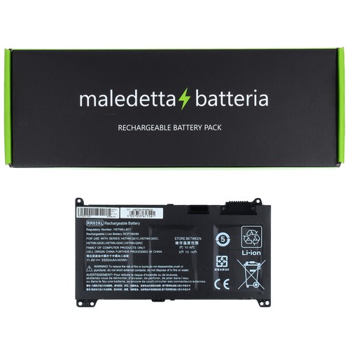 Batteria Sostitutiva HP-Compaq BL06XL 10.8-11.1V 3700mAh NERA - 6 Celle Li-Ion - Foto 4