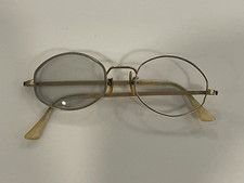 Vintage American Optical 12k GF Gold Filled Oval Eye Glasses - Frames Only