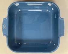 Peugeot Appolia, Square 9 x 9 Handle Baking Dish Light Blue/Teal 6200280 France 