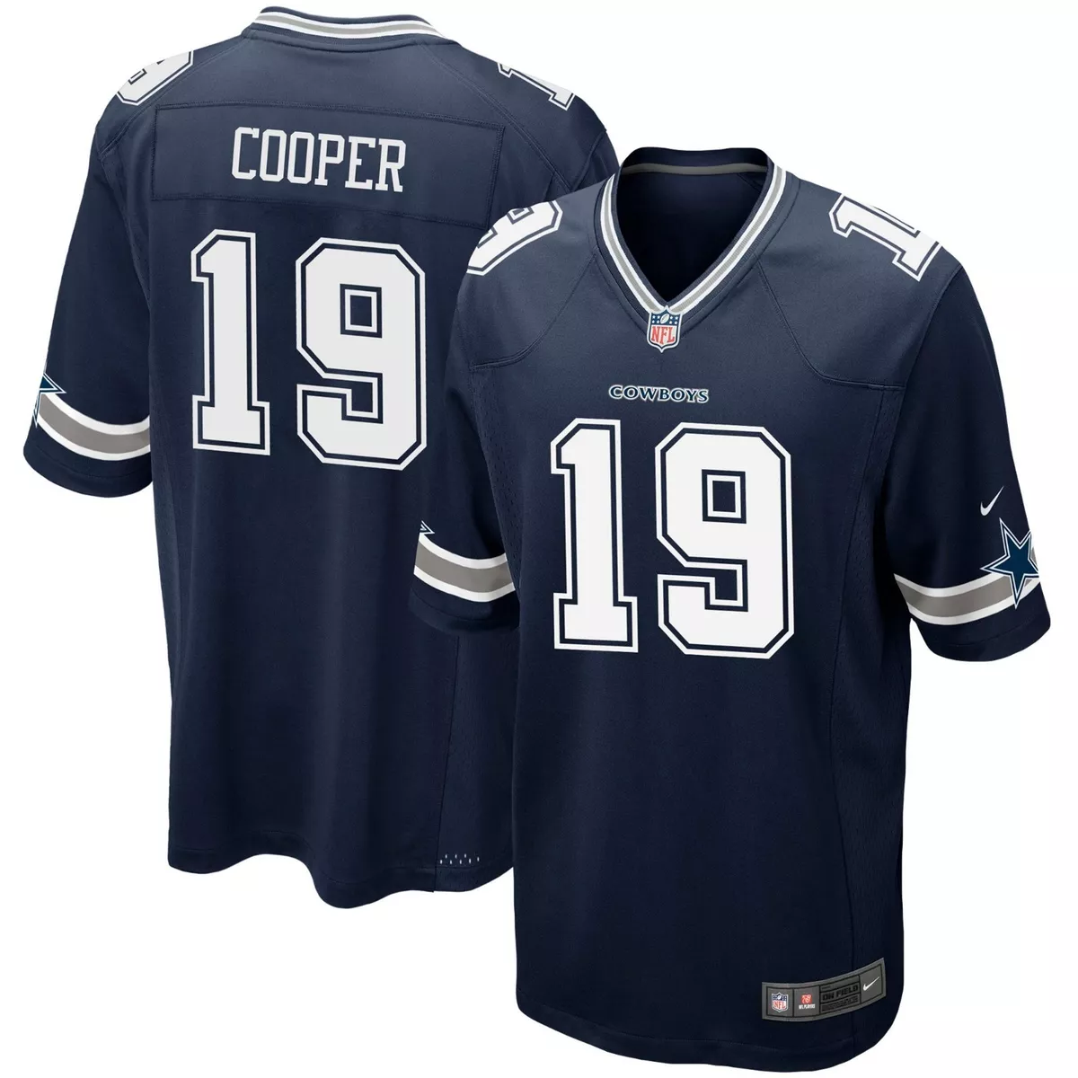 Amari Cooper Dallas Cowboys Nike Game NFL Replica Jersey Navy