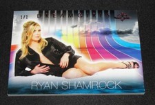 2017 Benchwarmer RYAN SHAMROCK Dreamgirls #101 Red Foil #1/1 Wrestling WWE Hot
