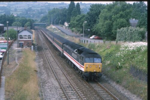 35MM SLIDE BRITISH RAILWAY BR CLASS 47 - 47846 AT BRENT 24/07/1994 - Foto 1 di 1