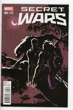 SECRET WARS #5 NEAR MINT 2015 SOPHIE CAMPBELL BLACK PANTHER VARIANT b-228