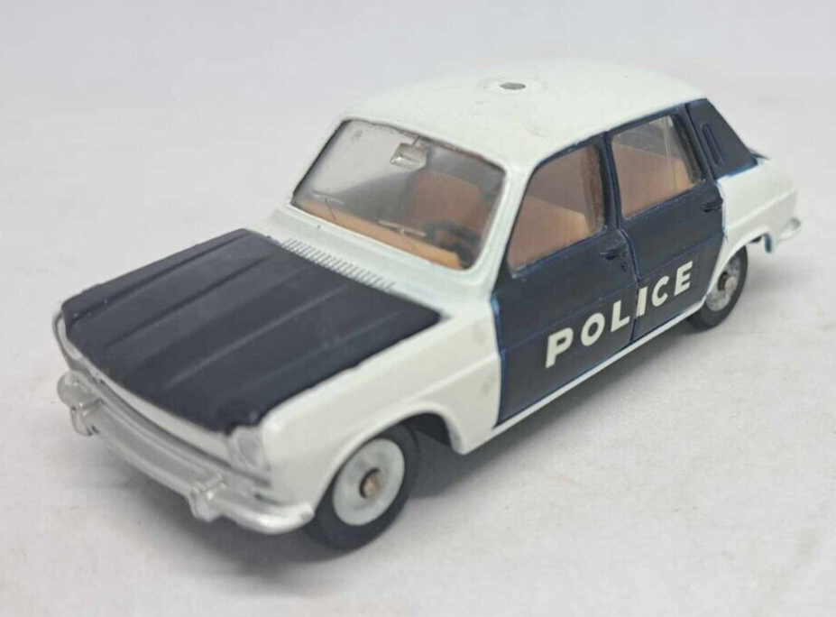 dinky toys SIMCA 1100 POLICE plus BOITE 1/43e ref 1450