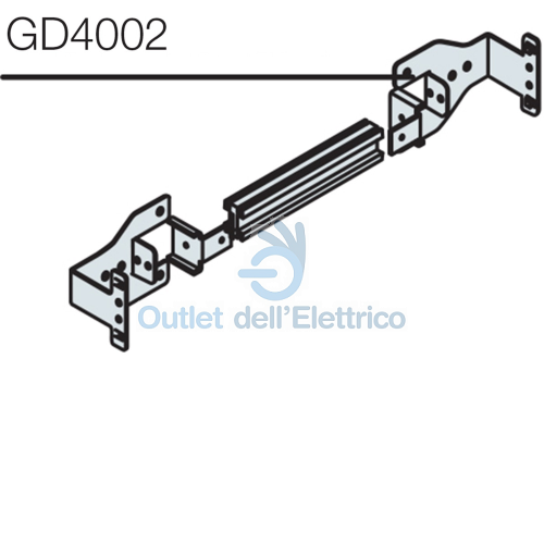ABB GD6008 KIT GUIDA DIN 300X600 PASSO 150MM