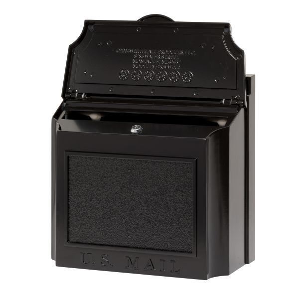 Wall Limited time for free shipping Mailbox - Black Products Denver Mall Whitehall By