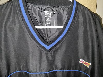 Sonic Brand Apparel Pullover XL  Zipper Pockets